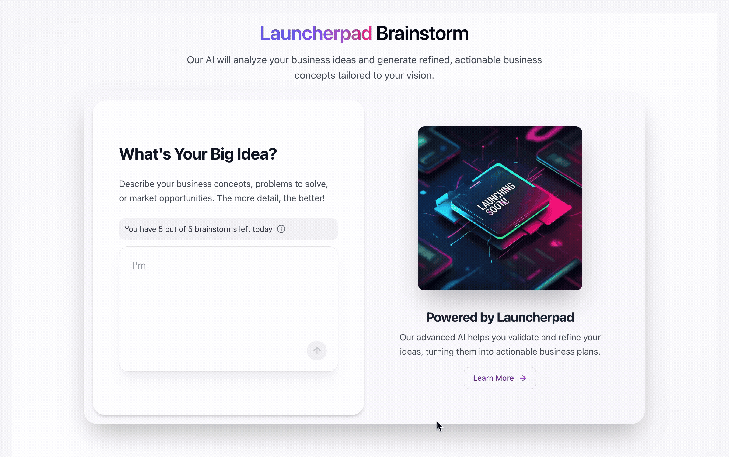 A person collaborating with an AI, with ideas and concepts visualized around them.